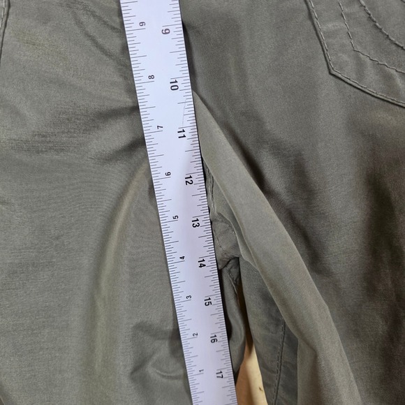 True Religion Ricky Relaxed Straight Men's board‎ Shorts Size 36 Olive Green - Picture 8 of 11